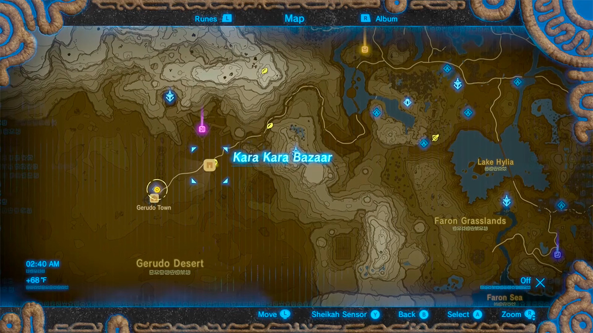 TLoZ Breath Of The Wild How To Get Into Gerudo Town Gamepur