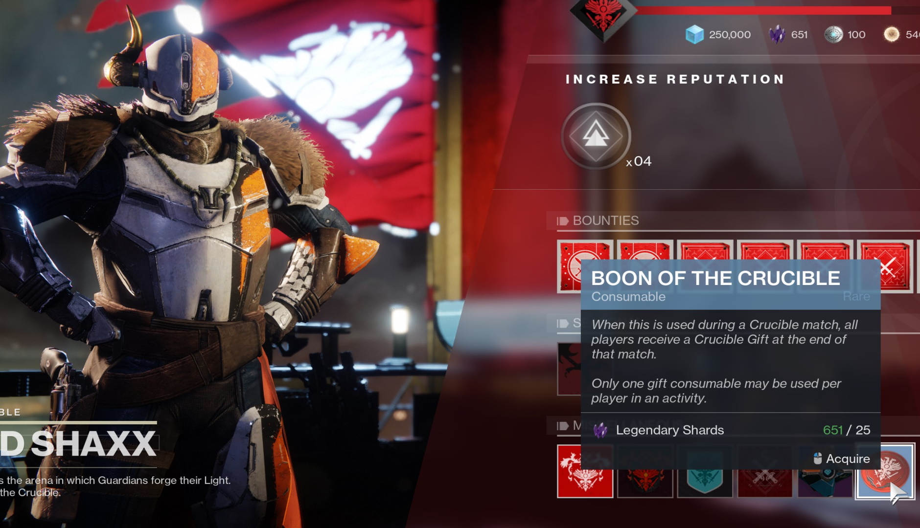 What are Vanguard and Crucible Boons in Destiny 2? - Gamepur