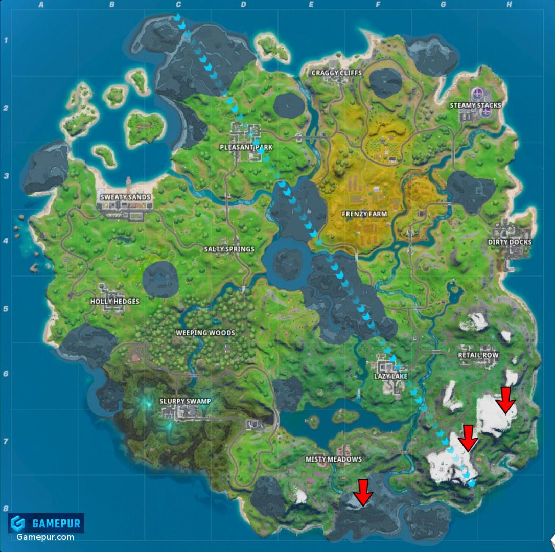 Where to Visit Base Camps in Fortnite: Battle Royale - Gamepur