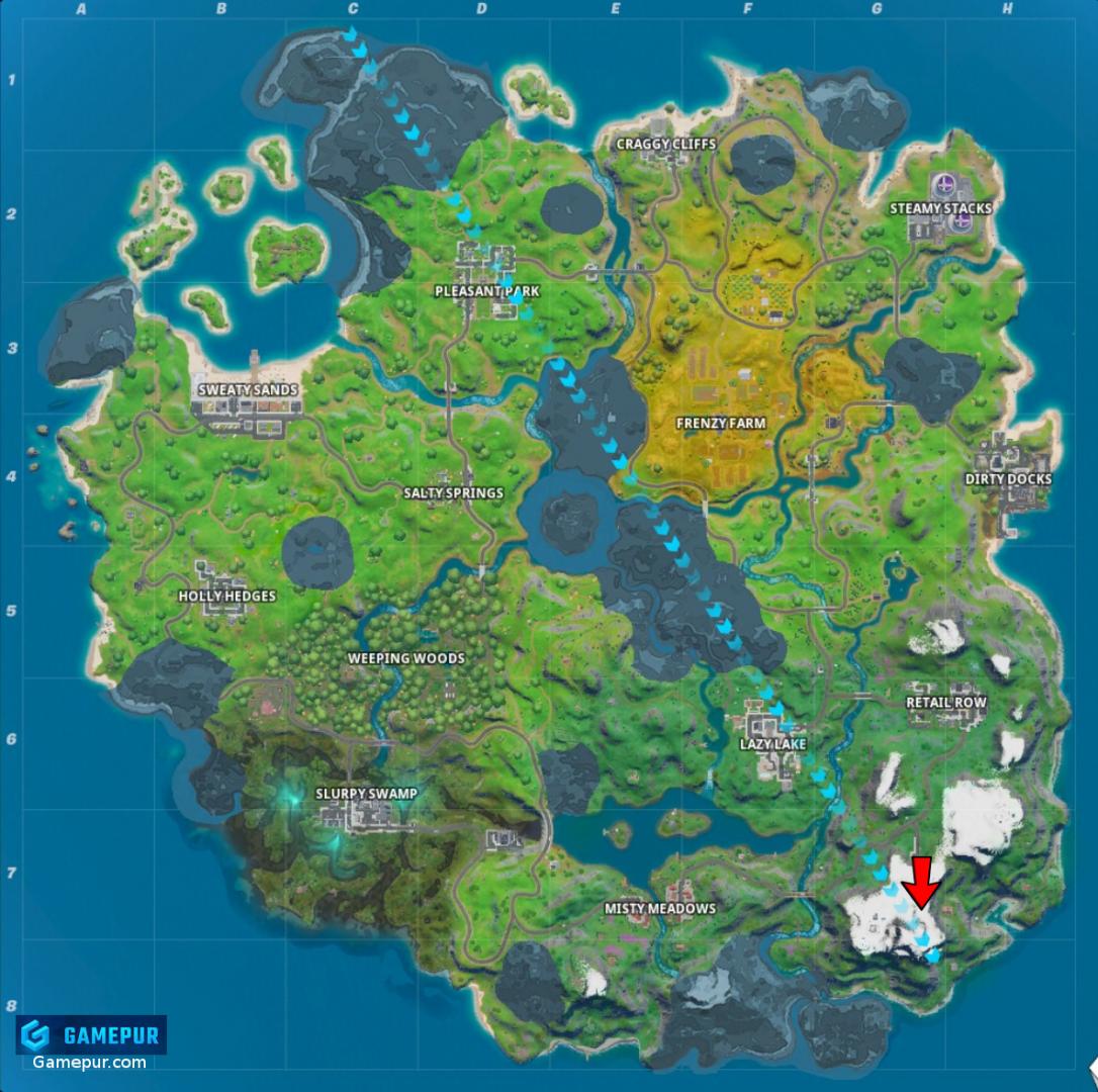 Where to Summit the Highest Mountain in Fortnite Gamepur