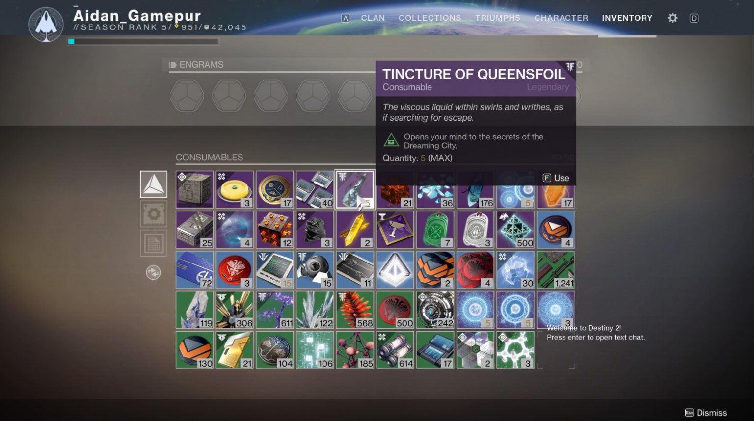 How to Get Tincture of Queensfoil in Destiny 2 Forsaken Gamepur