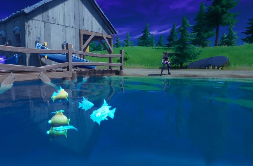 How to fish with explosives in Fortnite Chapter 2 Season 2 - Gamepur