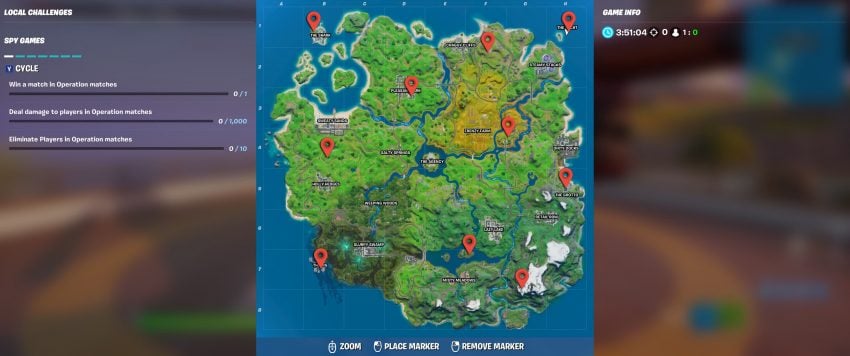 Helicopter Locations Fortnite