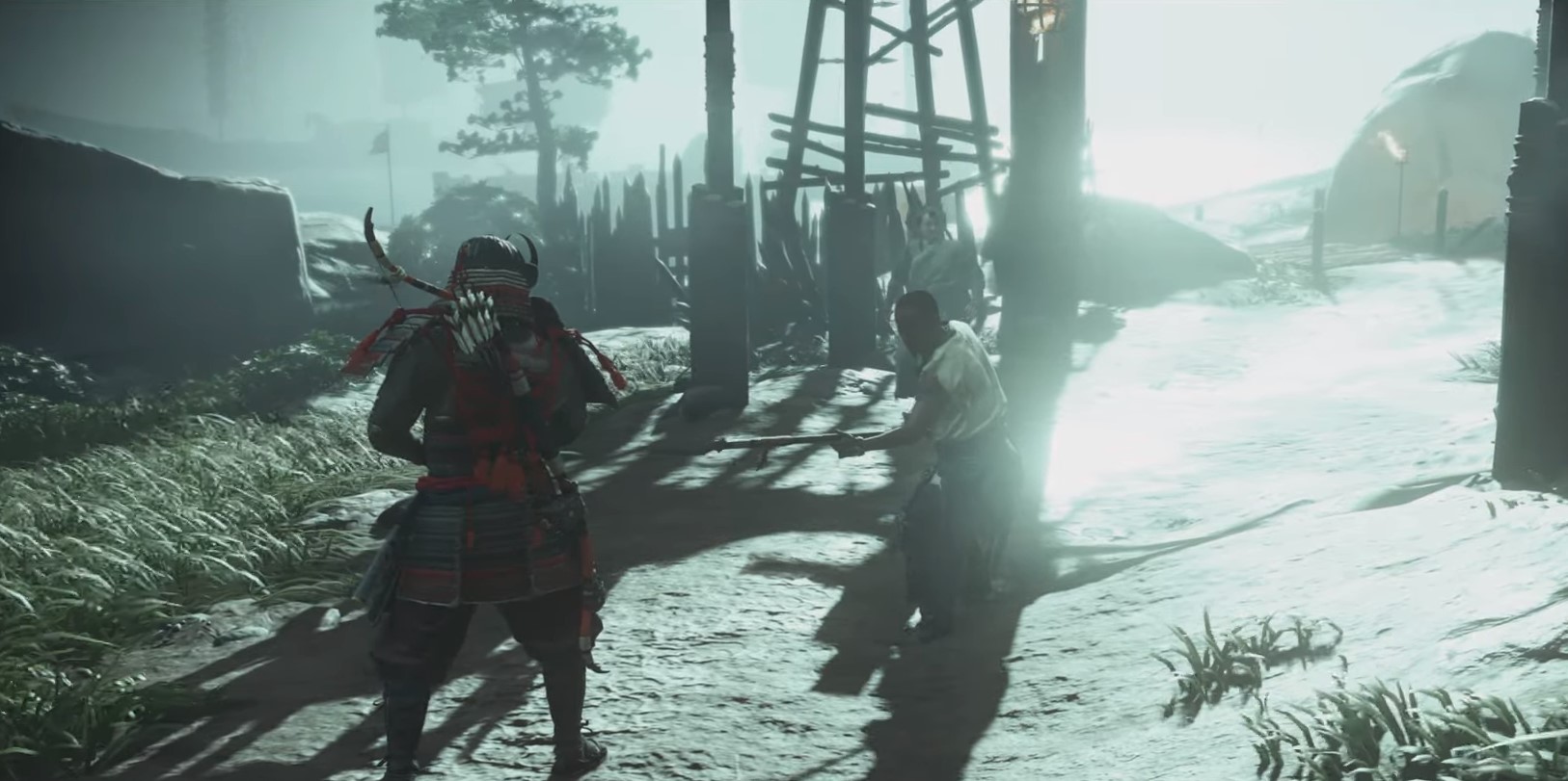 Призрак цусимы освобождение. Sucker Punch Самураи. Ghost of Tsushima обои на рабочий стол. Ghost of Tsushima картинки. Призрак Цусима обои.