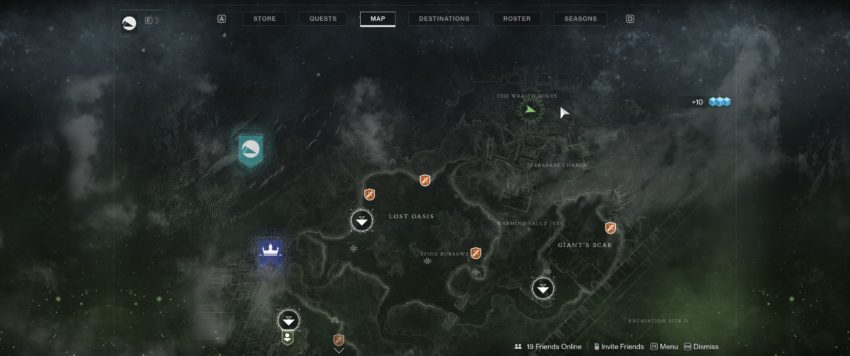 The Wraith Mines Map