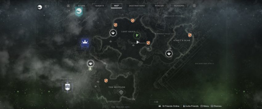 Lost Oasis Map