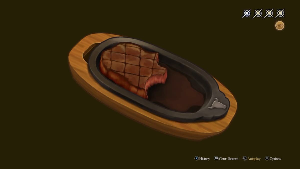 How to find the clue in the beef steak in Episode 1 The Adventure of