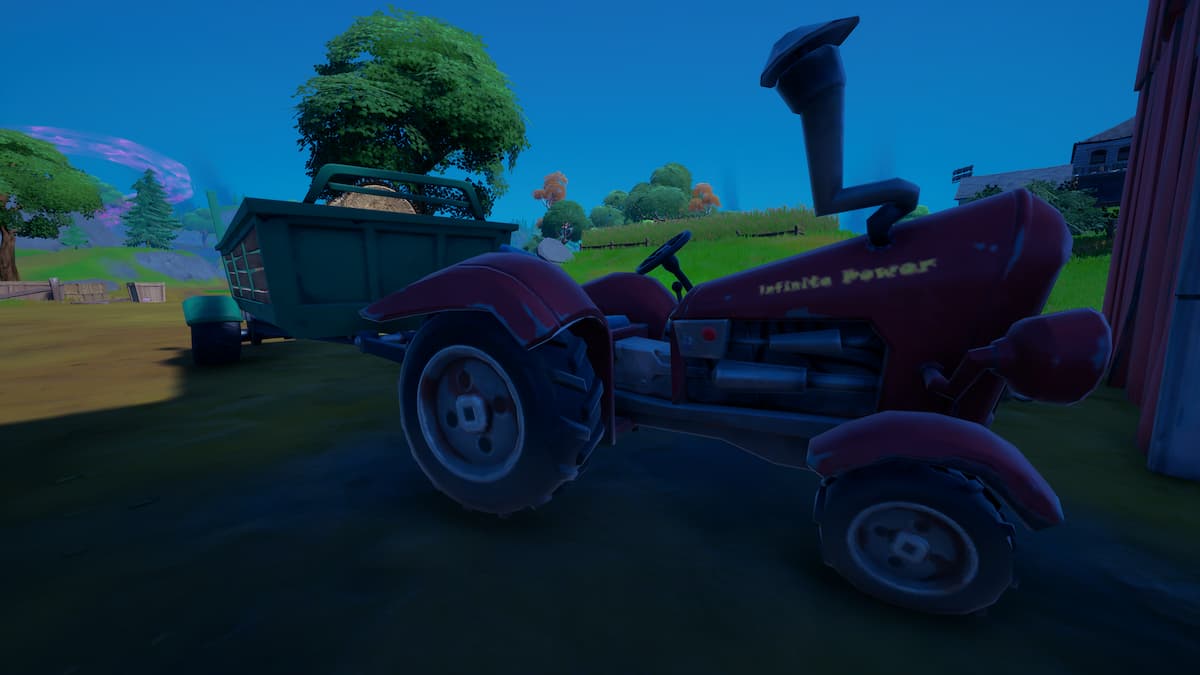 Where to destroy a tractor for Madcap in Fortnite Chapter 2 Season 8 ...