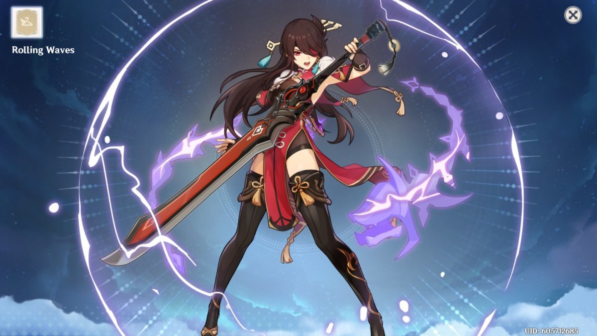 All Beidou skills talents and ascension materials in Genshin