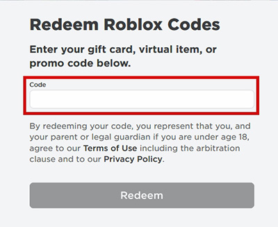 How to Redeem Gift Codes for ROBLOX - Roblox Guide - IGN
