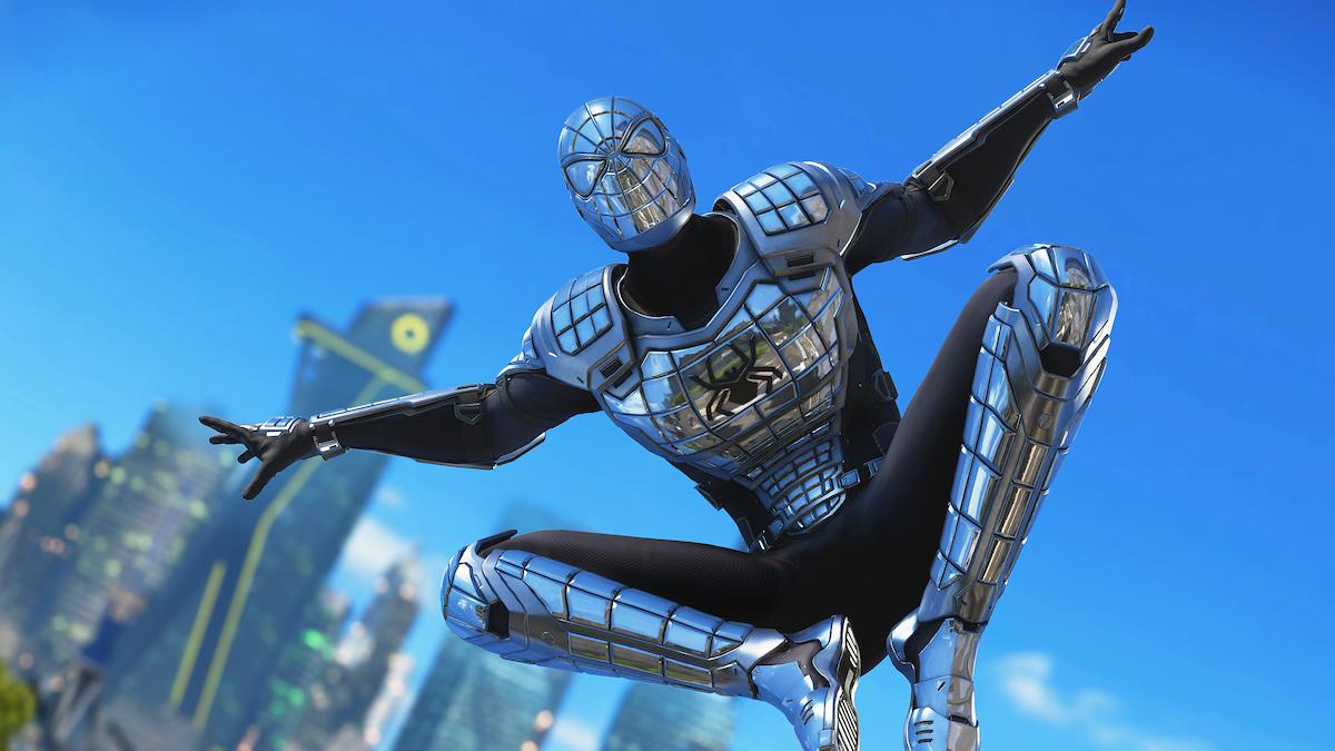 Marvel S Avengers Reveals Some Of Spider Man S Alternate Suits Gamepur   Spider Armor 