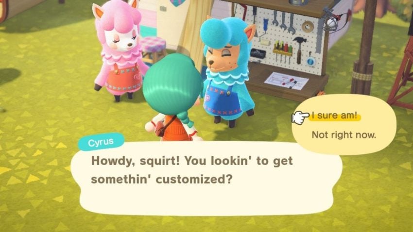 How to get Cyrus and Reese to customize items in Animal Crossing New ...