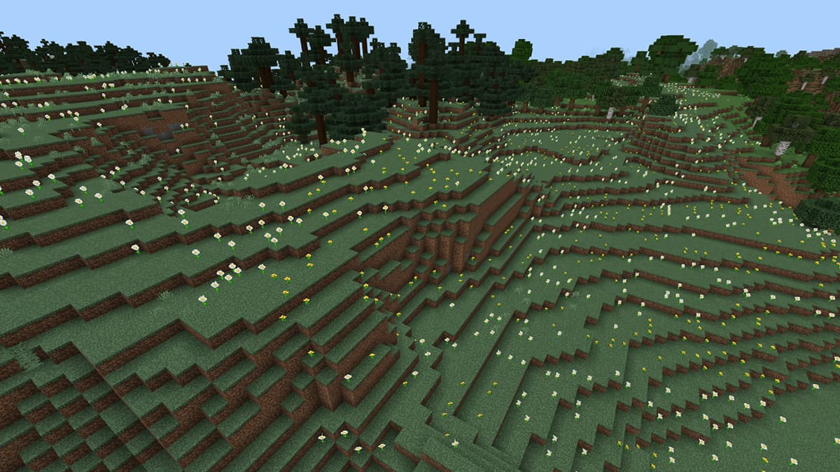 Where to find Mountain Meadows in Minecraft - Gamepur