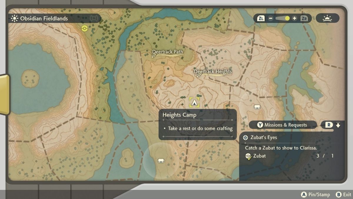 Zubat's Eyes request guide - Pokémon Legends: Arceus - Gamepur