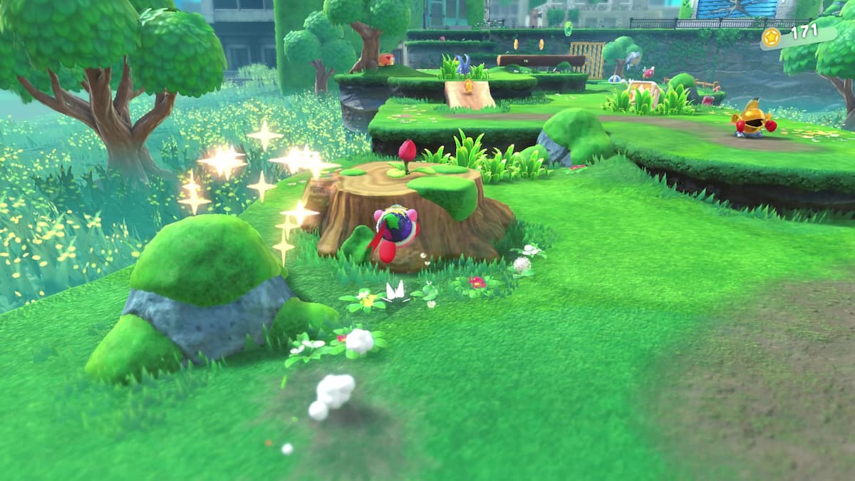 All Tulip locations in Downtown Grassland in Kirby and the Forgotten ...