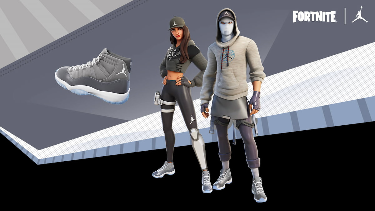 How to get the Air Jordan XI Cool Grey Set in Fortnite - Gamepur