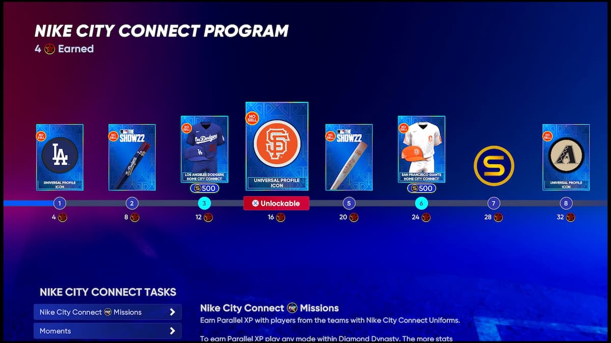 MLB The Show 22: How to complete the Nike City Connect Program - Gamepur