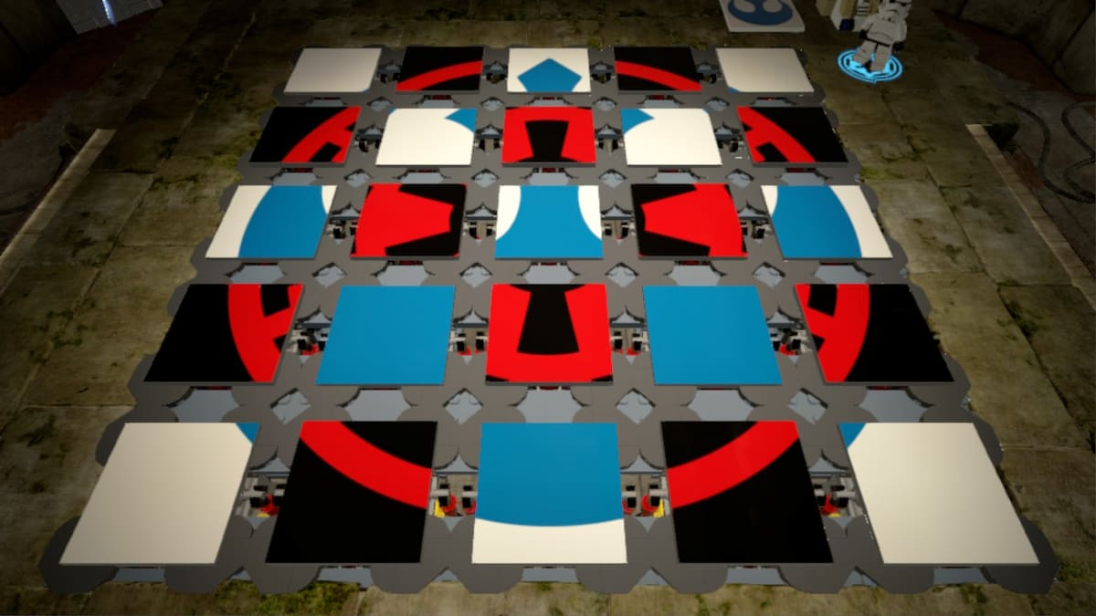 Great Temple Rebel & Empire Tile Puzzle Solution Guide in Lego Star Wars  The Skywalker Saga 