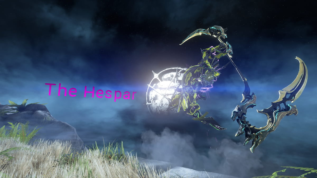 How to get the Hespar Scythe in Warframe - Gamepur