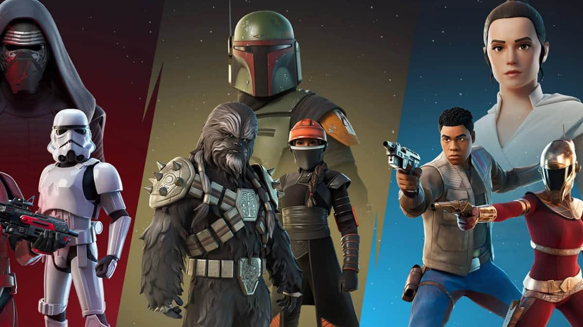 All Star Wars characters in Fortnite - Gamepur