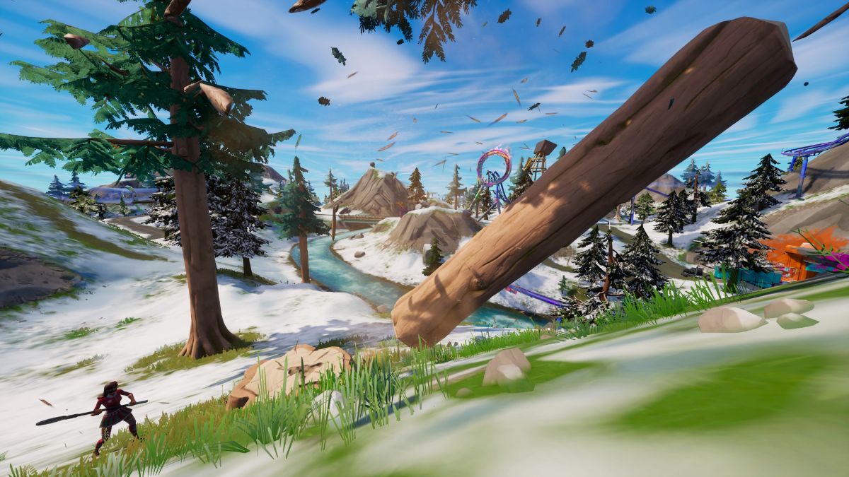 Where To Find Timber Pines And Runaway Boulders In Fortnite Chapter 3 Season 4 Gamepur 7674