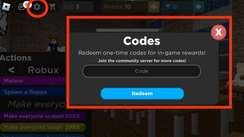 class presentation experience codes