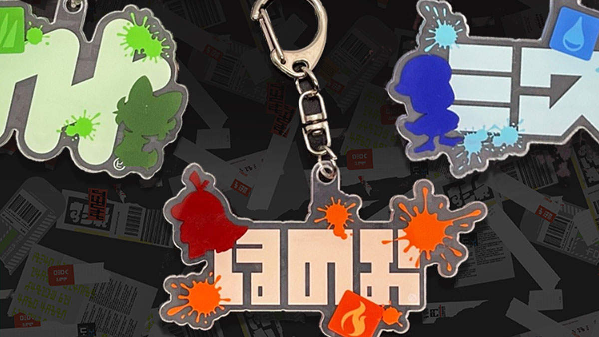 Splatoon x Pokémon Splatfest Keychain Set - Nintendo Official Site