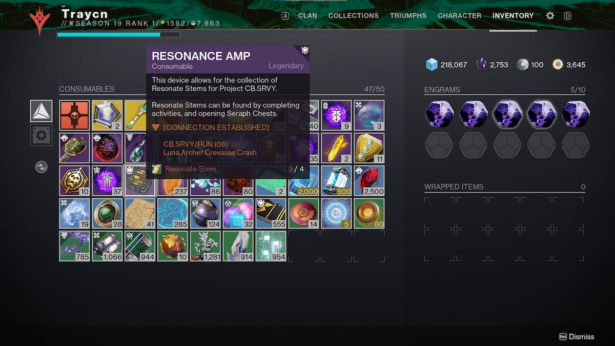 How to get Resonate Stem in Destiny 2 - Gamepur