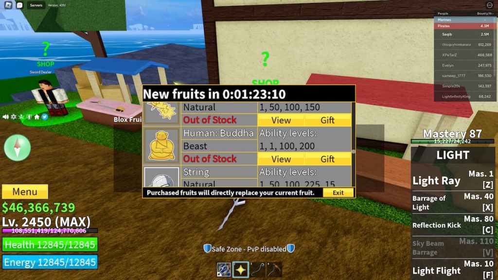 Update New BUDDHA Fruit is NOW Weak? Bloxfruits 