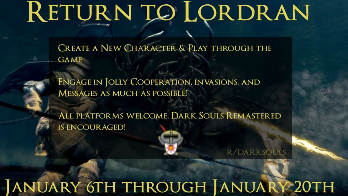 Take a break from The Lands Between for the Return to Lordran event