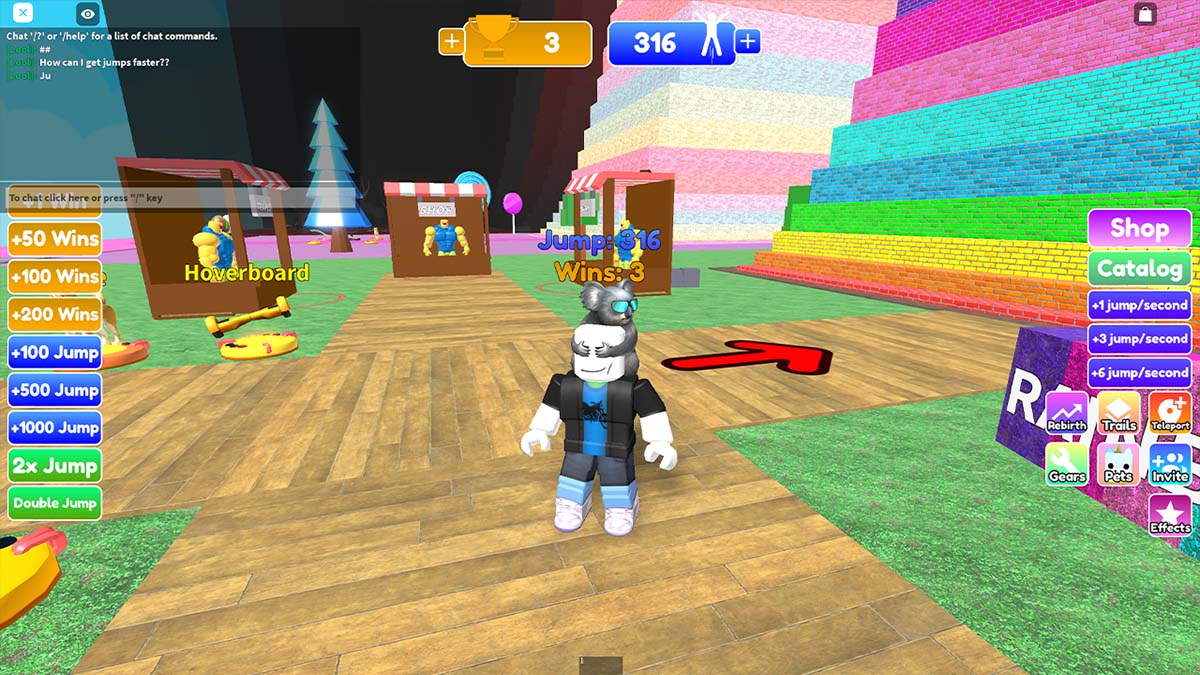 Roblox +1 Jump Every Second – Do any exist?