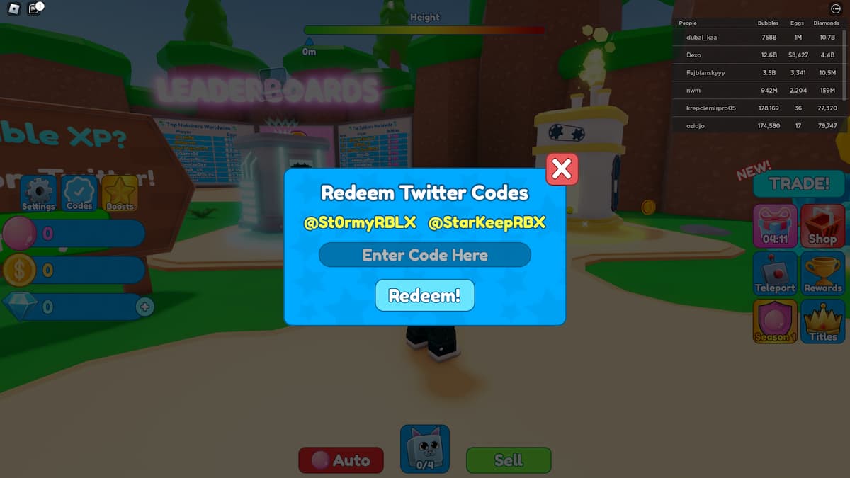 Roblox Bubble Gum Clicker Codes Gamepur 3963