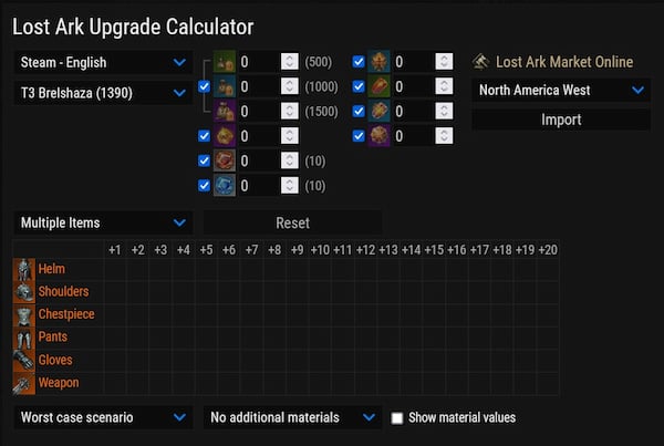 How To Use The Honing Calculator For Lost Ark Gamepur   Lost Ark Honing Calculator 