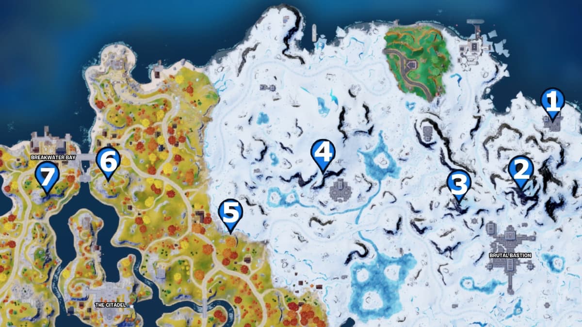 How to find all Axion Sentinel Level Up Quest Pack Tokens in Fortnite ...