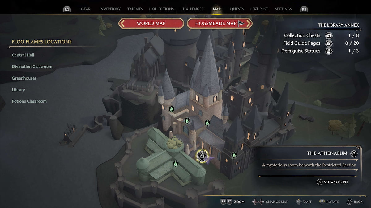All Demiguise Statue Locations In Hogwarts In Hogwarts Legacy