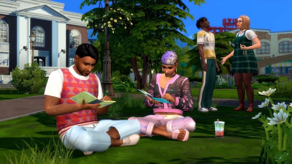 how to see homework in sims 4