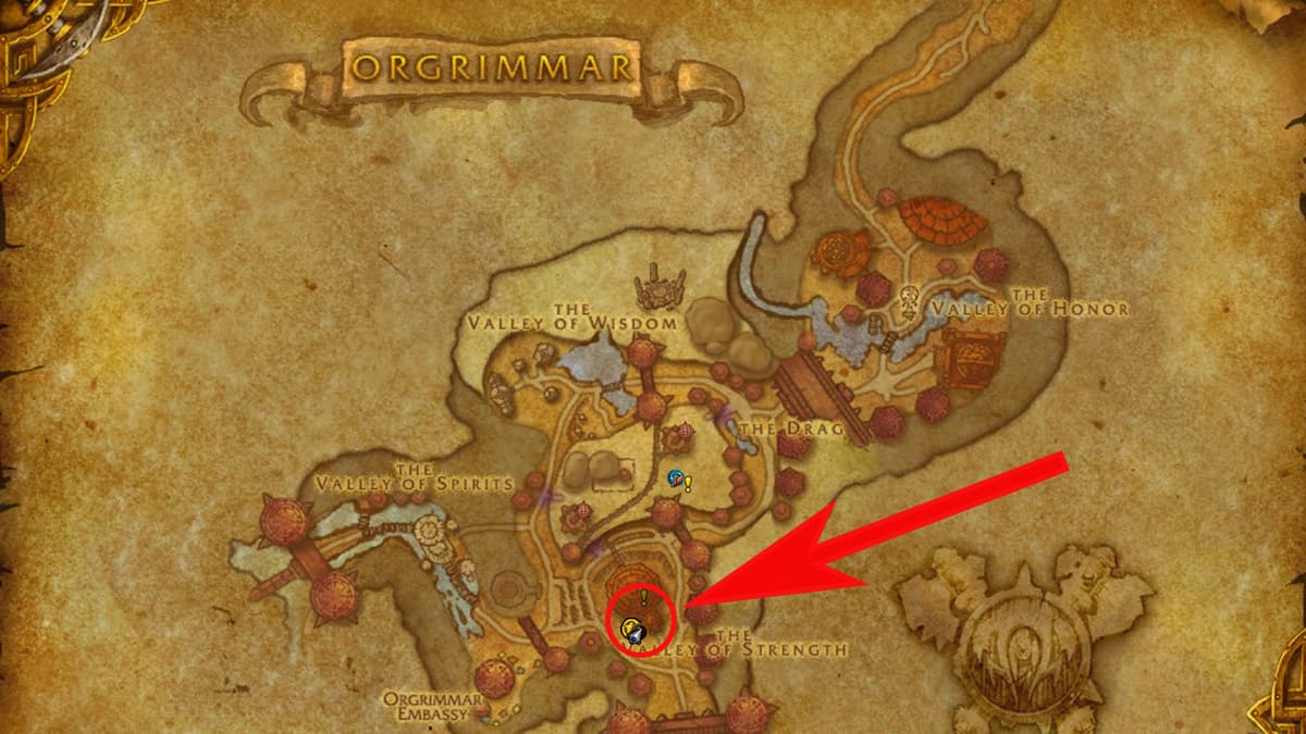 Where to find the Trading Post in World of Warcraft Gamepur