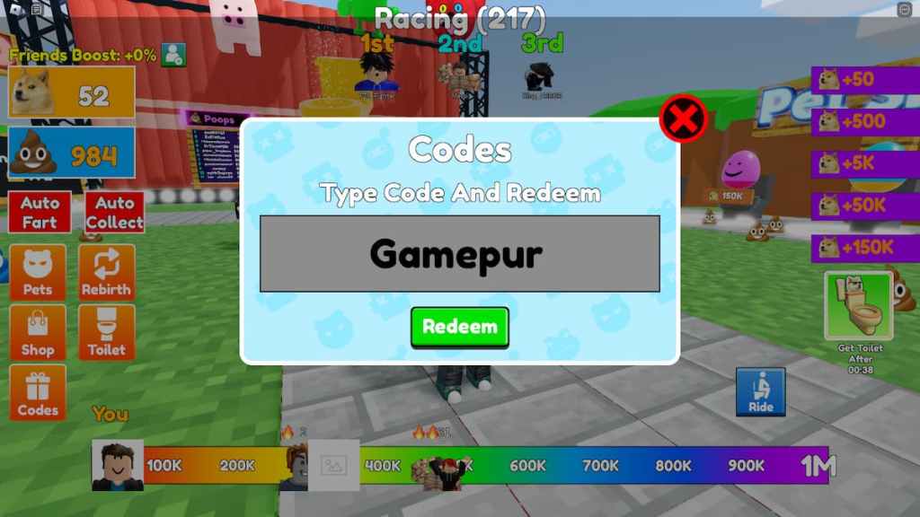 Roblox Race Clicker codes (March 2023) - Gamepur