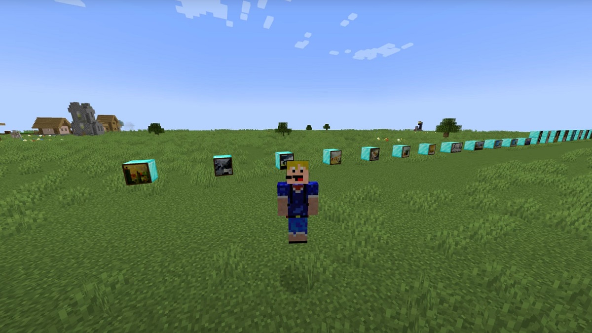 All Minecraft Paintings currently in game - Gamepur