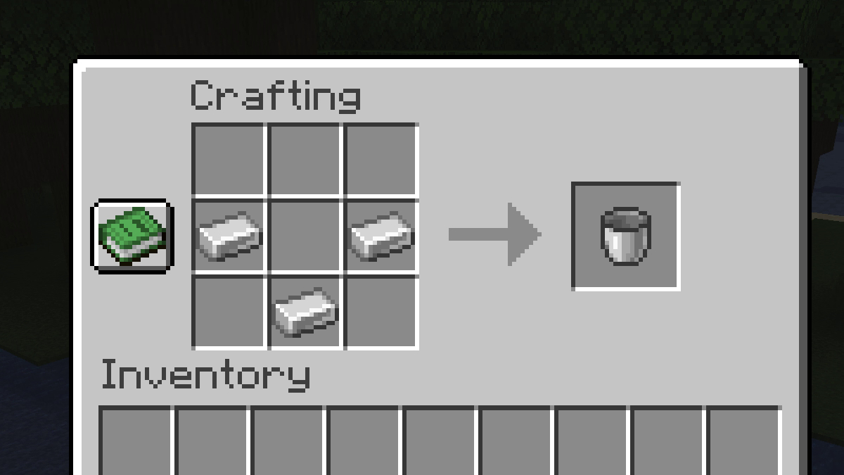 How to make a bucket in Minecraft Gamepur