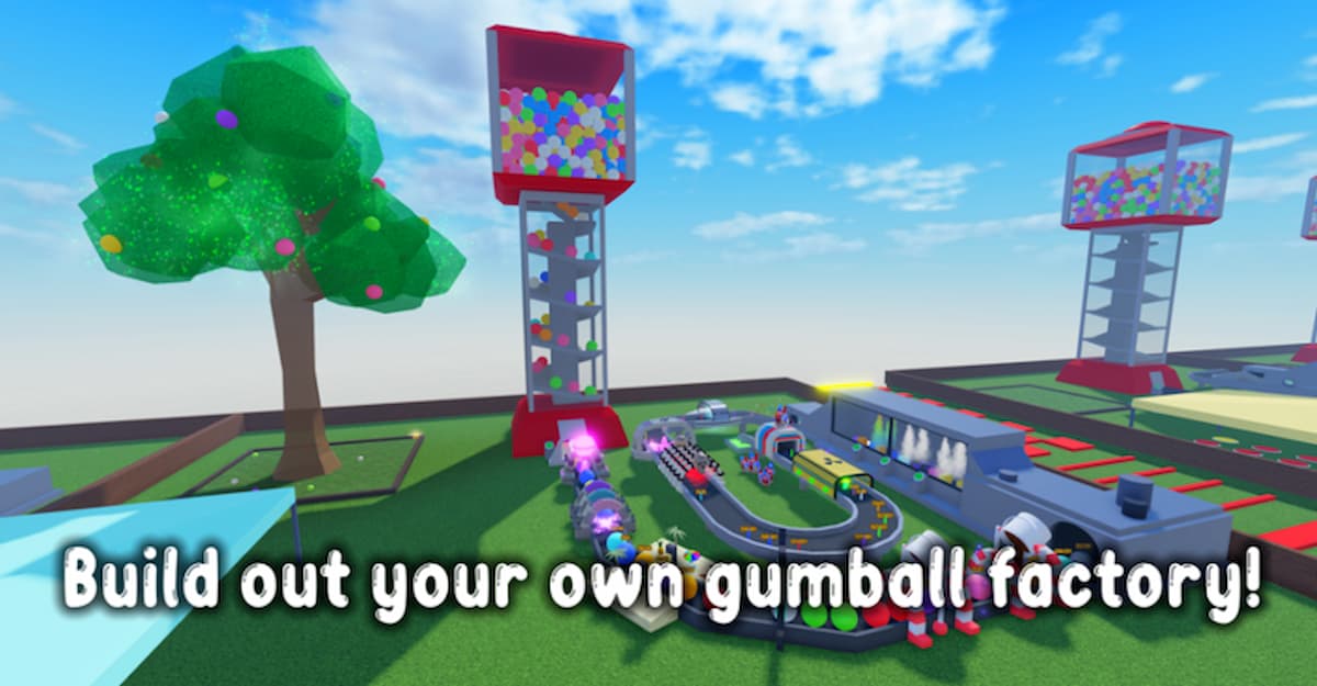 Roblox Gumball Factory Tycoon codes Gamepur