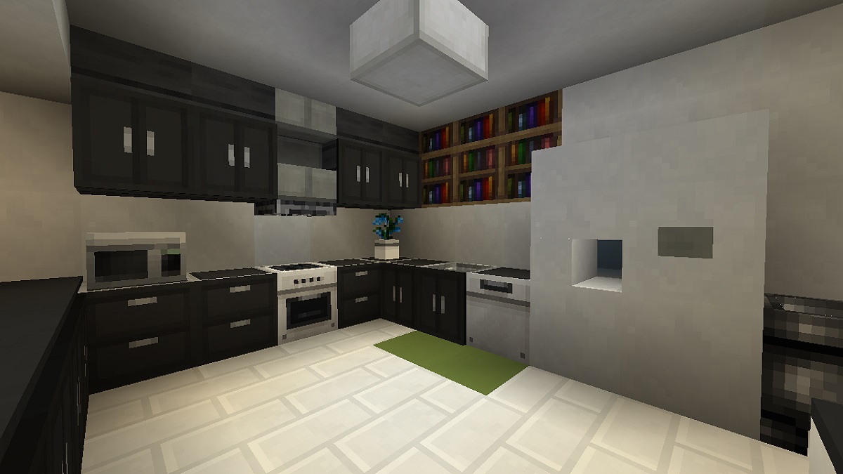 The Best Minecraft Kitchen Ideas Designs And Concepts Gamepur   Traditional Kitchen In Minecraft 