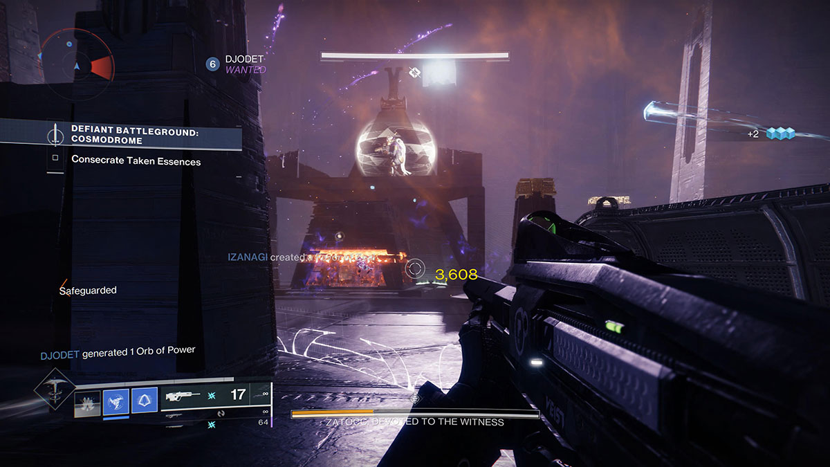 How to complete Defiant Battleground: Cosmodrome activities in Destiny ...