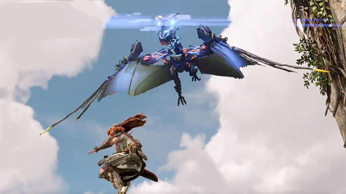 Guerrilla Games Reveals The Waterwing Aloys New Ride For Air And Underwater Travel In Horizon