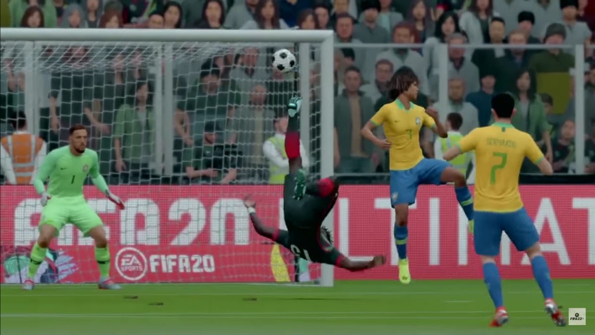 How to do bicycle kicks in FIFA 23 Gamepur