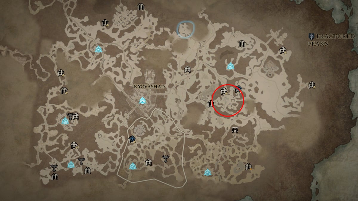 Diablo 4 - All Stronghold Locations - Gamepur