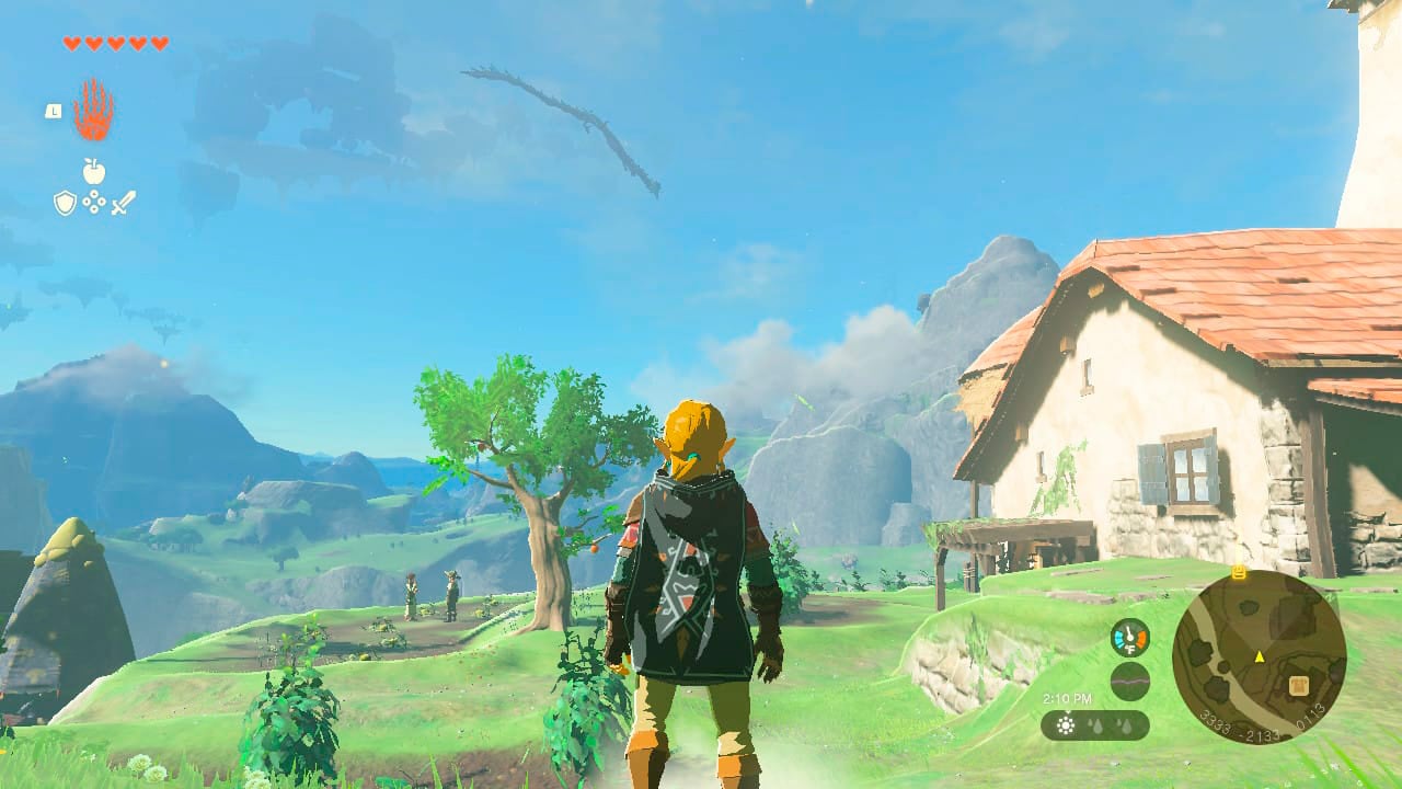 Tears of the Kingdom - How to Put The Hylian Hood Up or Down in TotK