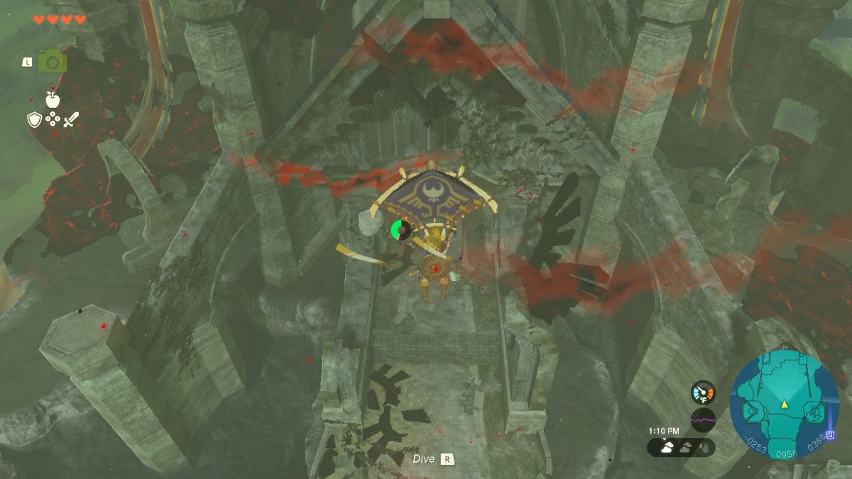 Tears Of The Kingdom – Hyrule Castle Sanctum Weapons & Chests