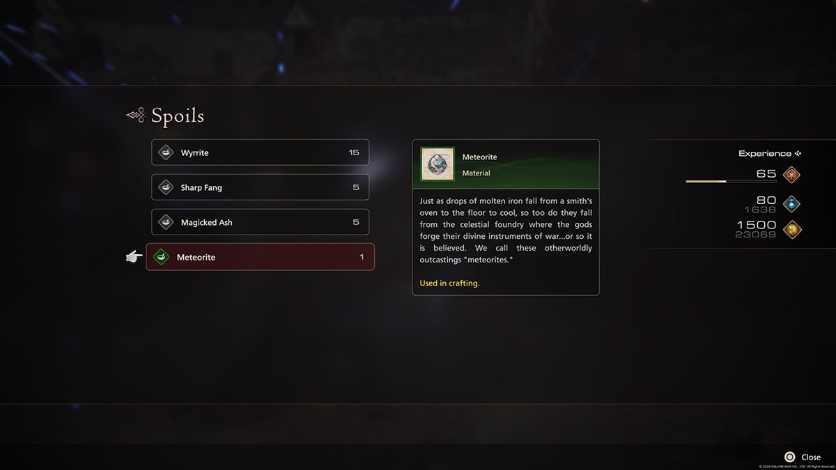 Final Fantasy 16: How to Get Meteorite