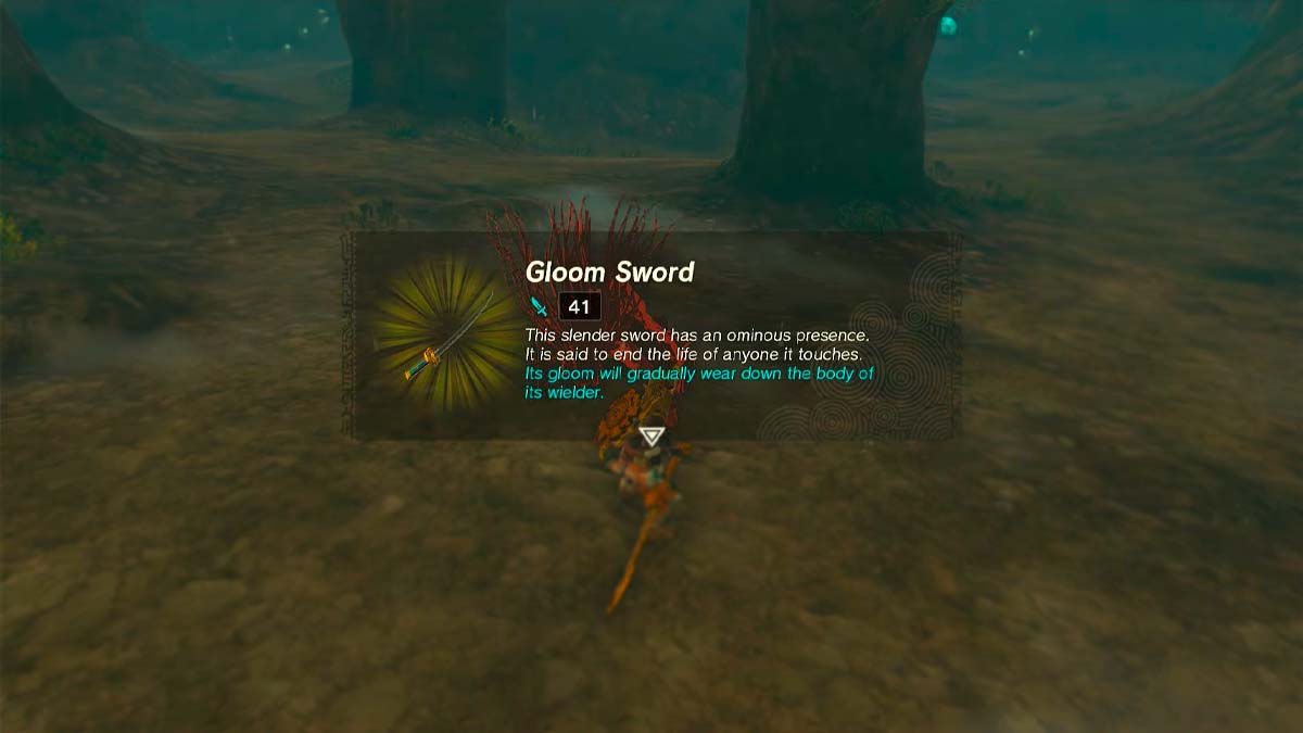 Tears of the Kingdom - How To Get The Gloom Sword - Gamepur